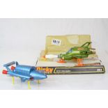 Two Dinky diecast models both with boxes/packaging in poor condition to include 351 UFO