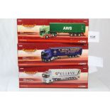 Three boxed ltd edn 1:50 Corgi Hauliers of Renown diecast models to include CC13823 Pulleyn