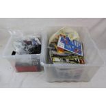Collection of vintage Lego and Lego Technics to include various bricks and accessories, plus a red