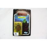 Star Wars - Carded Kenner Return of the Jedi Gamorrean Guard figure, unpunched, 79 back, vg card,