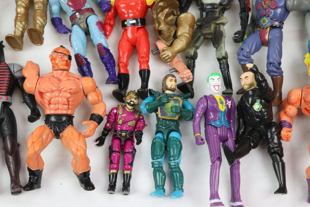 Collection of 80s.90 action figures, toys and accessories to include Terminator, Visionaries, Rambo, - Image 12 of 13