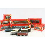 Eight boxed Hornby OO gauge items of rolling stock to include R127 Operating Crane Truck, R924