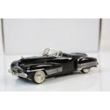 Boxed 1:43 Great American Dream Machine no 3 Buick Y Job kit built metal model in black, vg