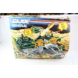 Boxed Hasbro GI Joe General vehicle, play worn but gd overall with some discolouring, unchecked, box