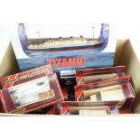 29 boxed Matchbox Models of Yesteryear diecast models and boxed 1:1136 Claytown Collection Titanic