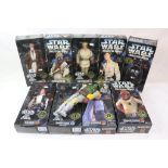 Star Wars - Nine boxed Kenner Star Wars figures to include 5 x Collectors Series featuring Admiral