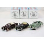 Three boxed ltd edn 1:43 Mini Marque metal models to include US92C Lasalle Convertible Coupe 1937 in
