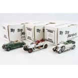 Three boxed ltd edn 1:43 Top Marques metal models to include BC1 Riley 1.5 RMD Convertible 1947 (ltd