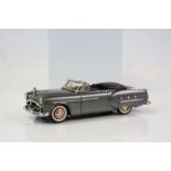 Boxed 1:43 Conquest Models Nr 21 1951 Packard 250 convertible in Argentine grey metallic, vg