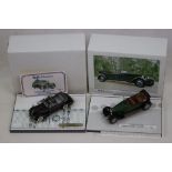 Two ltd edn boxed 1:43 Heco Miniatures metal models to include Talbot Lago Record Presidentielle (