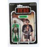 Star Wars - Carded Palitoy (Hong Kong) Return of the Jedi Lando Calrissian (Skiff Guard Disguise)