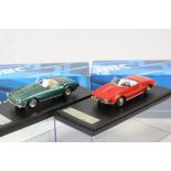 Two boxed 1:43 ABC Brianza metal models to include ABC190 Aston Martin DB2/4 Spidar Touring 1956 (