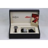 Cased Schuco Davosa 1109 Presentation watch & tin plate Studio model set unremoved from box, with