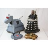Two Doctor Who remote control figures to include Davros and K-9 both with remotes