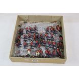 Metal Soldiers - Collection of approximately 190 Hills Marching Scotsmen and Guards plus Line