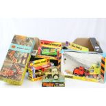 10 Boxed diecast models with poor/fair boxes to include Corgi Major 1154 Mack Priestman Crane Truck,