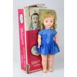 Boxed Pedigree Talkative Jane talking doll, appearing gd with tatty box