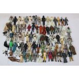 Star Wars - 78 Original play worn Star Wars figures to include Darth Vader, Artoo-Detoo (R2-D2),