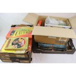 Large collection of board games to include Chad Valley Escalado, Cluedo, Blockbusters, Totopoly etc