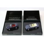 Two boxed 1:43 Pauls Model Art Minichamps Bentley models to include BL469 Bentley Azure and BL471
