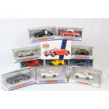 11 Boxed Matchbox The Dinky Collection diecast models to include 1939 Triumph Dolomite