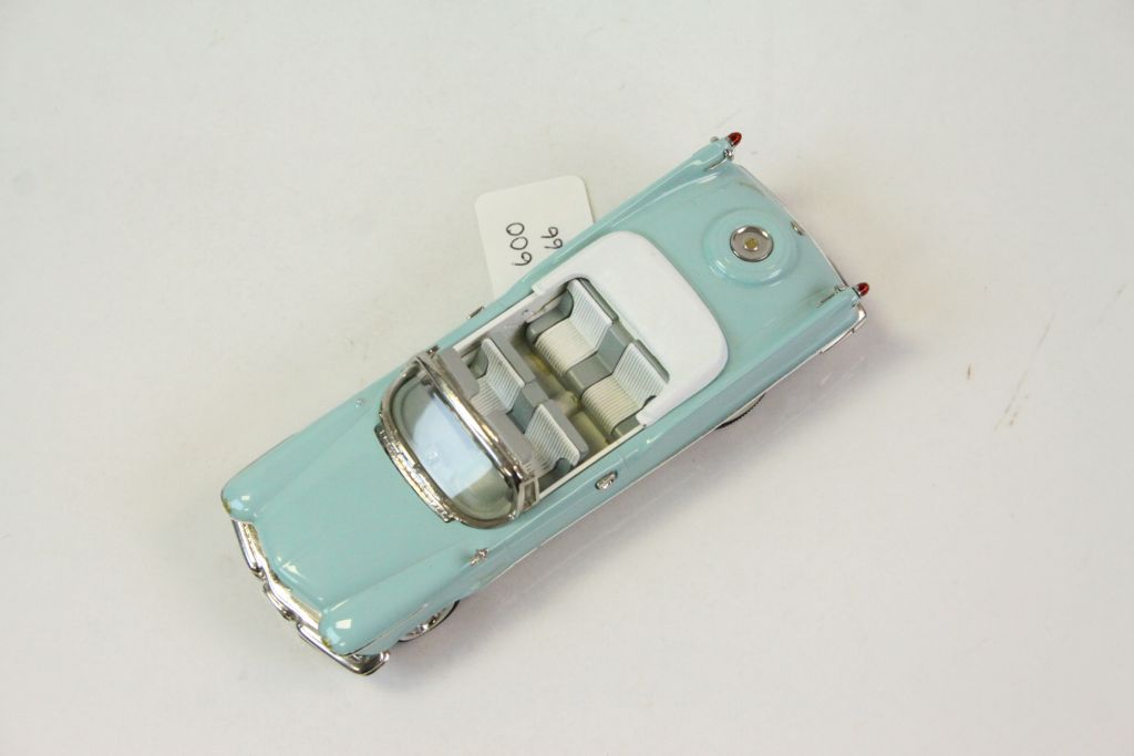Boxed 1:43 Conquest Models Nr 34 1957 Imperial Crown convertible in Seafoam Aqua, vg - Image 2 of 7