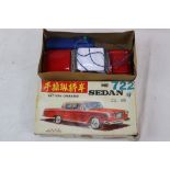 Boxed oriental Me 722 battery operated Sedan in red