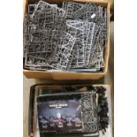 Collection of Warhammer to include sprues various sets complete & used, plastic figures,