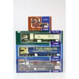 Four boxed 1:50 ltd edn Corgi diecast haulage models to include CC12913 T Alun Jones Ltd, CC12803