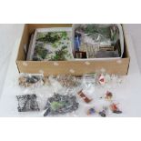 Good collection of Britains Floral Garden featuring many various accessories to include Garden Shed,