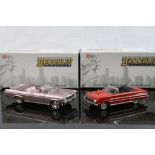 Two boxed 1:43 The Brooklin Collection metal models to include BRK 112 1963 Ford Falcon Futura