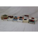 14 metal models, 1:43, all boxed, some with maker's name / stamp, to include Wills Finecast 1924