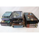 Collection of Games Workshop & Warhammer figures and accessories contained within 10 box sets,