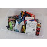22 Carded figures, models and play sets to include GiGi Star Wars Micro Machines, Hasbro Beyblade,