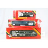 Two boxed Hornby OO gauge locomotives to include R041 GWR Loco Pannier Tank and BR Diesel 37130 plus