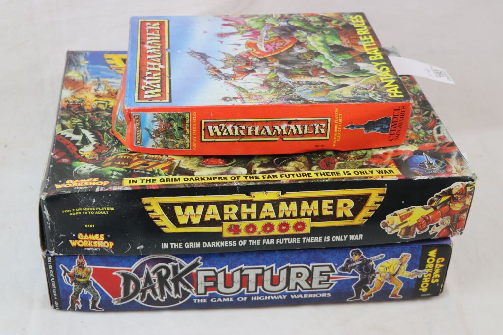 Three boxed Games Workshop games to include No.0151 Warhammer 40,000, No.00291 Dark Future and No. - Image 2 of 3