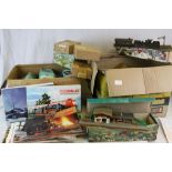 Quantity of Marklin HO gauge model railway accessories to include 21 x boxed items of track (5106,