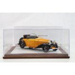 Boxed 1:43 Ilario of France Chromes Series Chro018 B46360 De Villars Cabriolet 1929 open top and