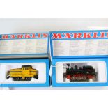 Two boxed HO gauge Marklin locomotives to include 3080 & 3090