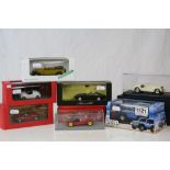 Seven boxed 1:43 metal models, to include ROK Fiat 500 Barchetta, ROK Fiat Abarth 1000 SP,