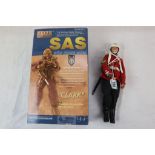Boxed 1/6 Blue Box Toys Elite Force SAS collectible figure Clark with custom expression mechanism (