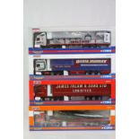 Four boxed 1:50 ltd edn Corgi Hauliers of Renown diecast models to include CC13229 David Murray