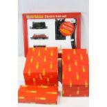 Boxed Hornby R534 Local Goods Set plus 3 boxed Hornby accessories to include R004 Suburban