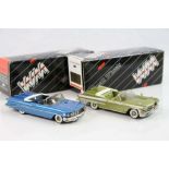 Two boxed 1:43 Western Models Small Wheels metal models to include WMS 73X 1960 Oldsmobile Ninety