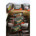 32 boxed 1:76 Exclusive First Editions EFE diecast bus models to include Guy Arab II Utility Devon