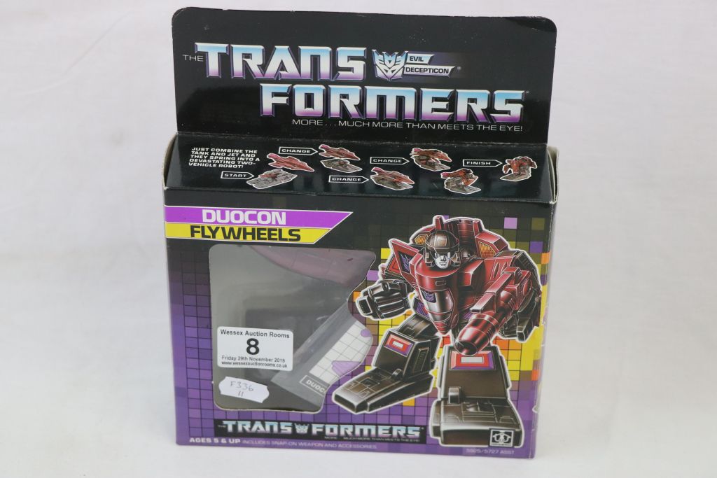 Boxed Habro Takara Transformers Duocon Flywheels in excellent condition, complete with unused