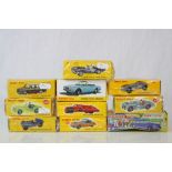 Ten boxed diecast Atlas Editions Dinky models to include Triumph TR2 Sports, Peugeot 504