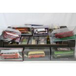 22 Cased Corgi diecast models to include 20 x The Original Omnibus featuring Yelloway, GM Buses,