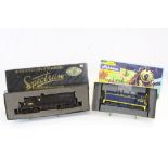 Two boxed HO scale engines to include Bachmann Spectrum 82014 GP30 (PRR) #2204 and Athearn Santa Fe