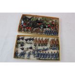 Metal Figures - Collection of soldiers, mainly Britains, to include Bikanir Camels and Bombay